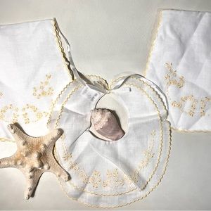 Embroidered Baby Bibs